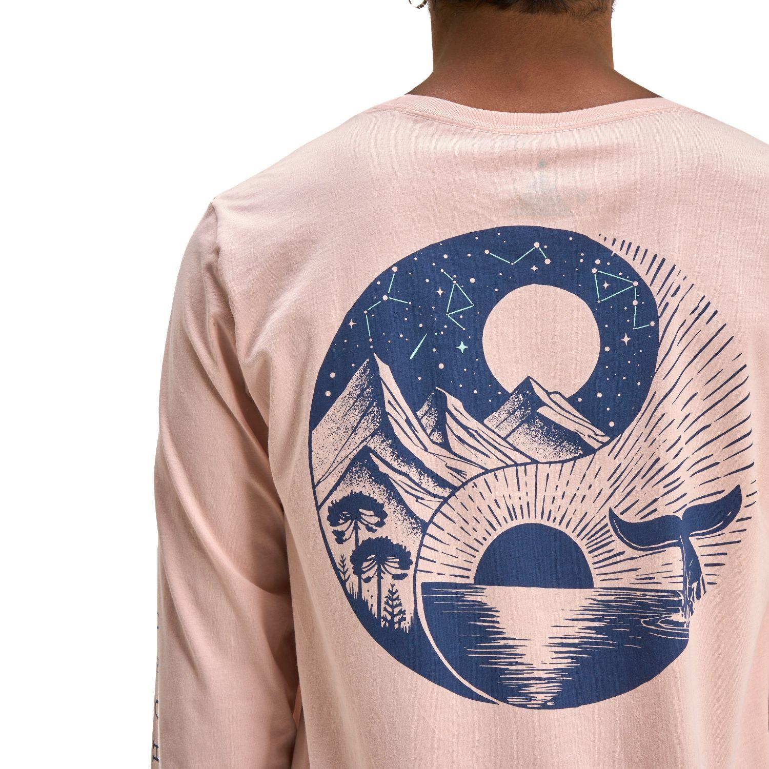 Polera Hombre Norte Sur Rosado Haka Honu I20-5