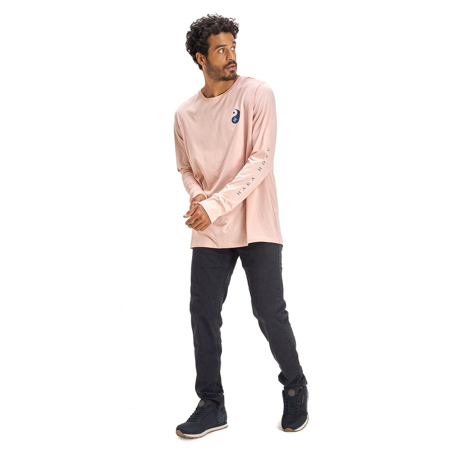 Polera Hombre Norte Sur Rosado Haka Honu I20-6