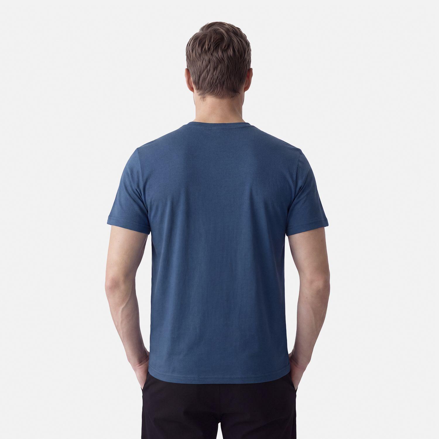 Polera Hombre Ulmo T-Shirt Azul Oscuro Lippi V27-1