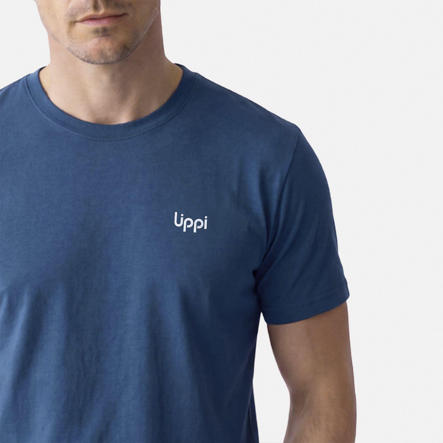 Polera Hombre Ulmo T-Shirt Azul Oscuro Lippi V27-3