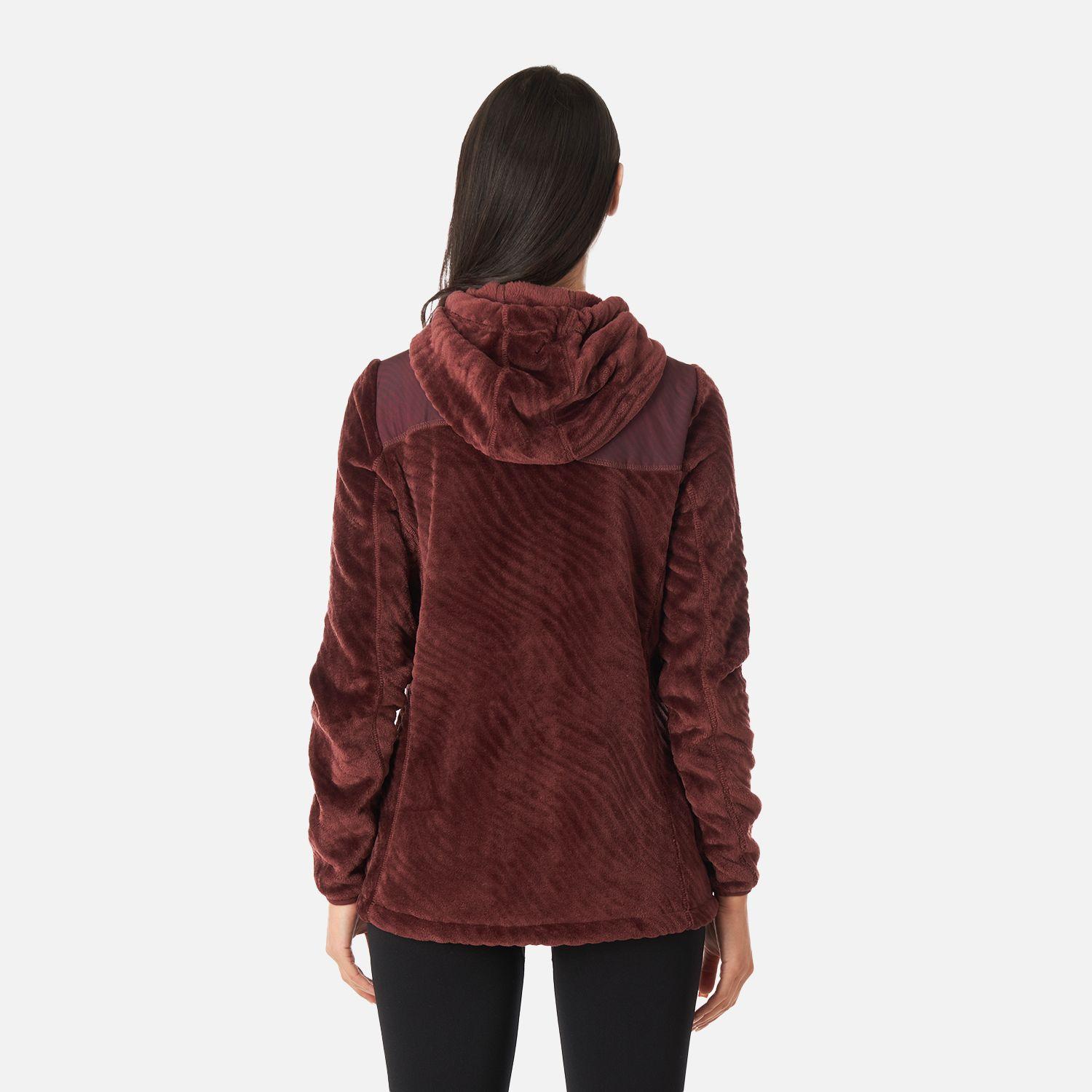 Poleron Mujer Polaroid Burdeo Haka Honu I22-2