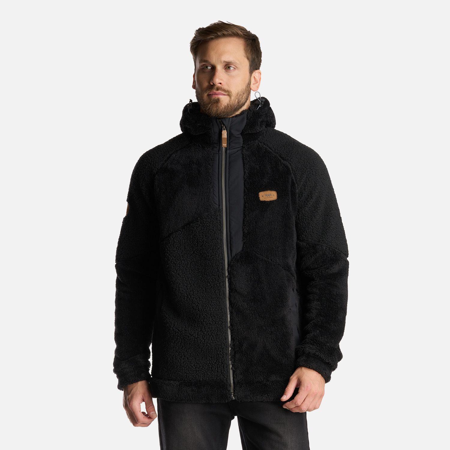 Chaqueta Hombre Bear Shaggy-Pro Hoody Jacket Negro Lippi I24-1
