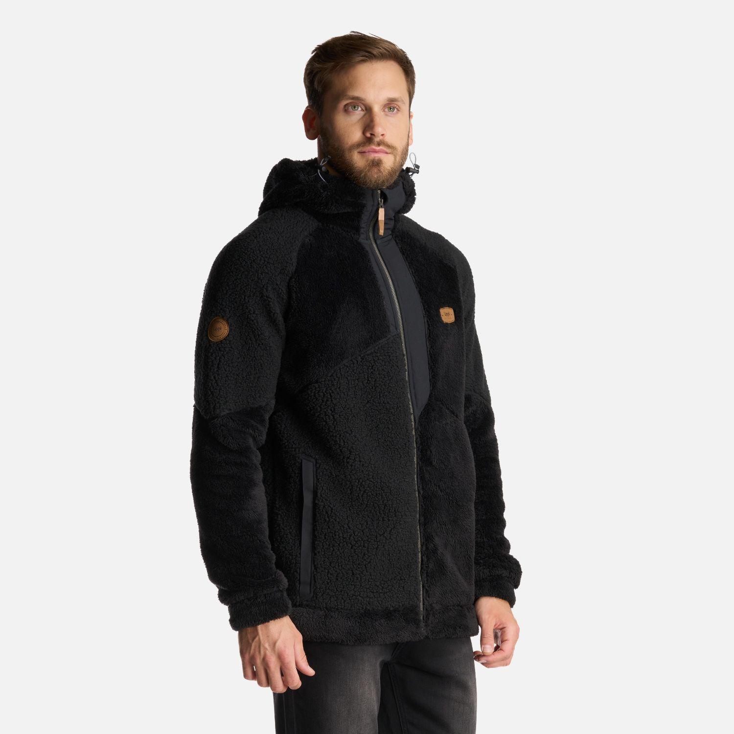 Chaqueta Hombre Bear Shaggy-Pro Hoody Jacket Negro Lippi I24-2
