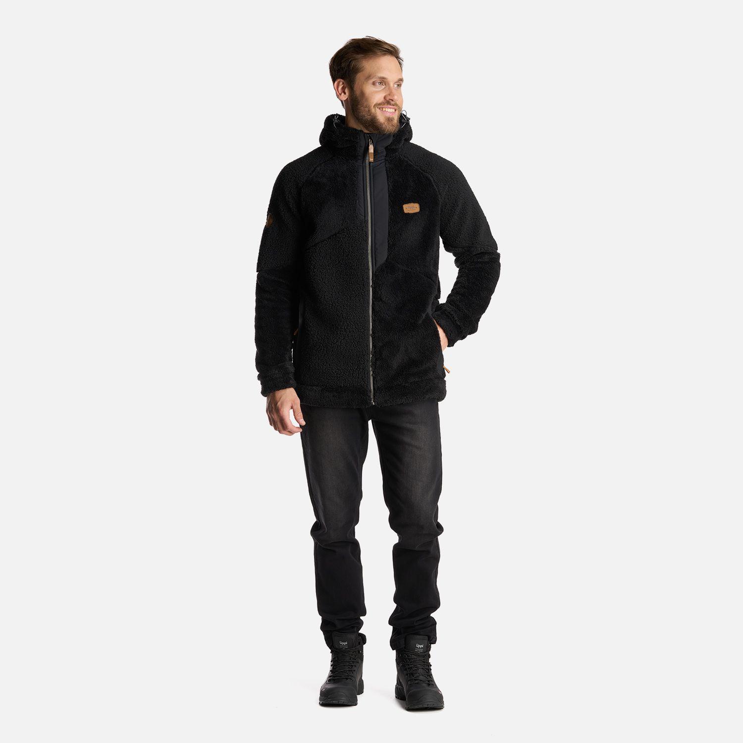 Chaqueta Hombre Bear Shaggy-Pro Hoody Jacket Negro Lippi I24-7