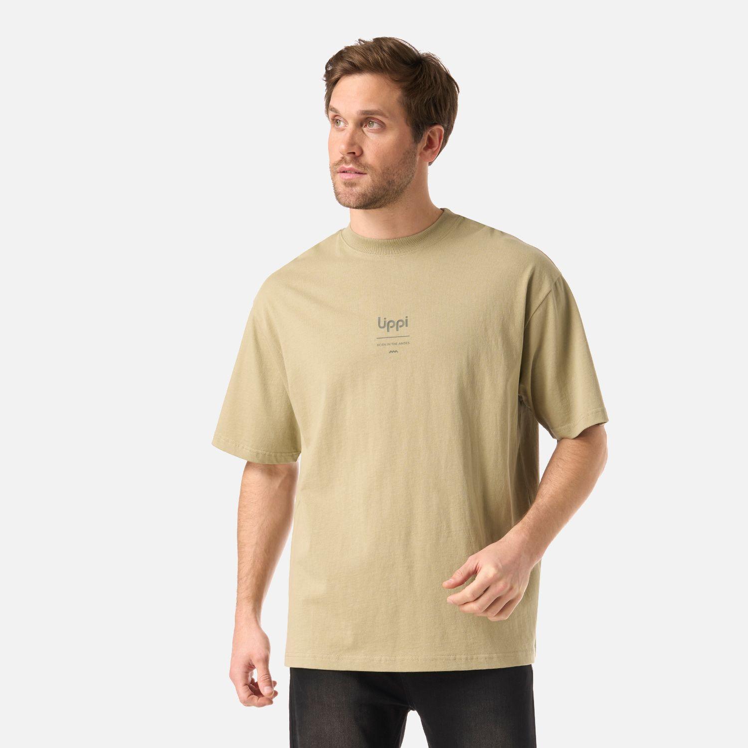 Polera Hombre Endura Cotton T-Shirt Verde Oliva Lippi V26-0