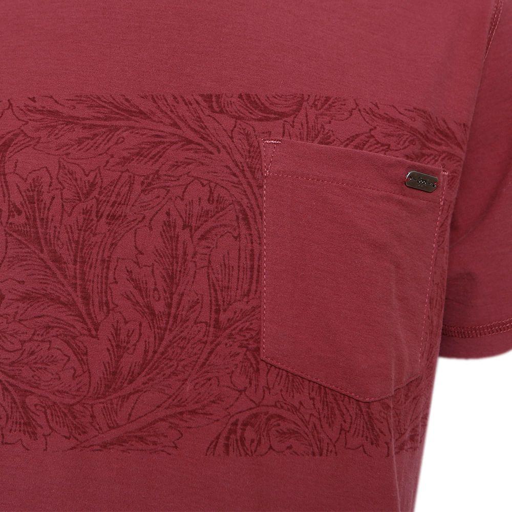 Polera Hombre Sunset T-Shirt Burdeo Lippi-3