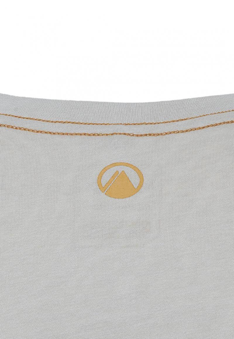 Polera Hombre Climb Cotton T-Shirt Melange Beige Lippi-4