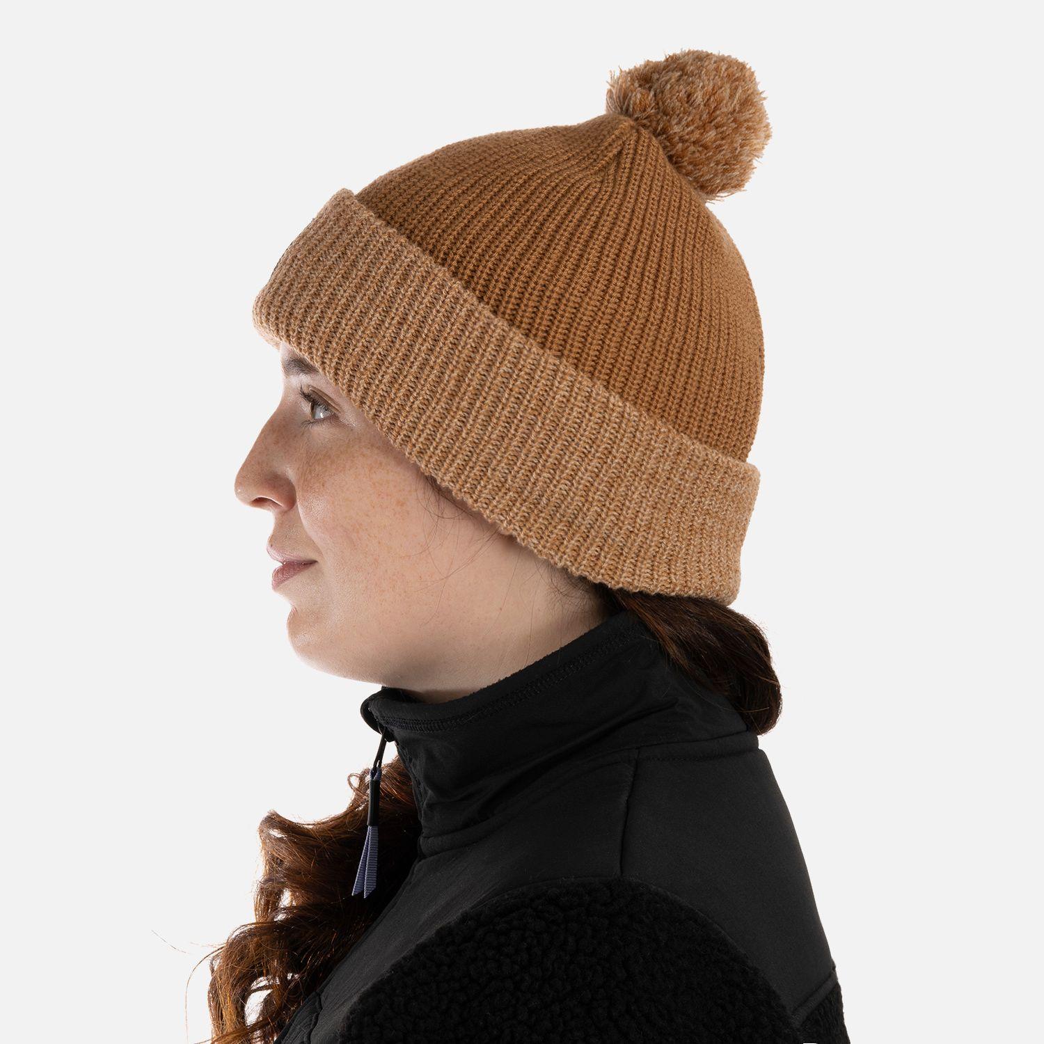 Gorro Fly Line Pom Blend-pro Beanie Camel Melange Lippi I25-2