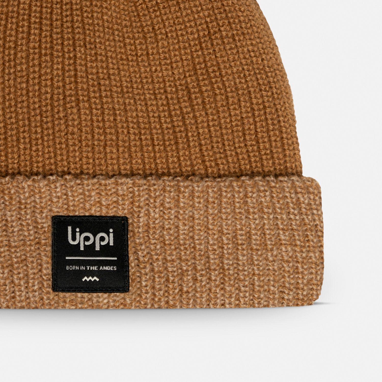 Gorro Fly Line Pom Blend-pro Beanie Camel Melange Lippi I25-3