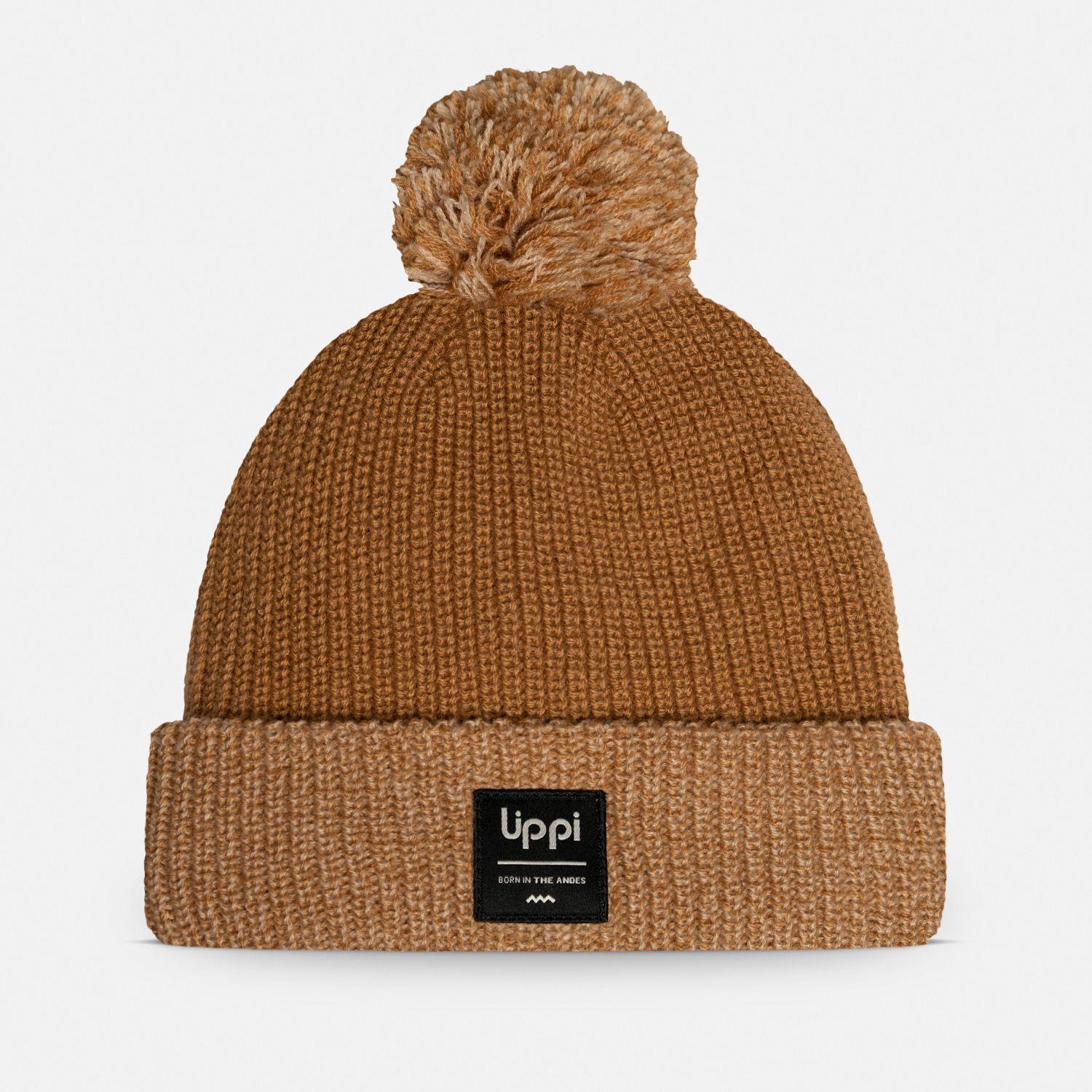 Gorro Fly Line Pom Blend-pro Beanie Camel Melange Lippi I25-0