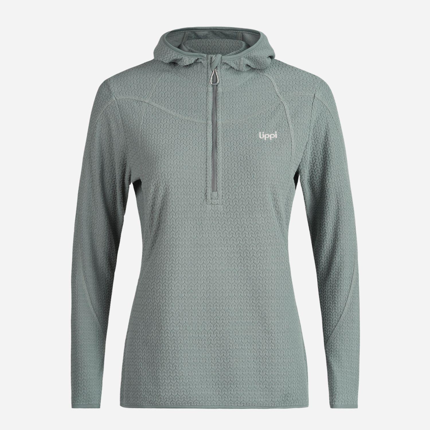 Poleron Mujer Jacaranda Nano-F 14 Zip Hoody Jade Lippi-5