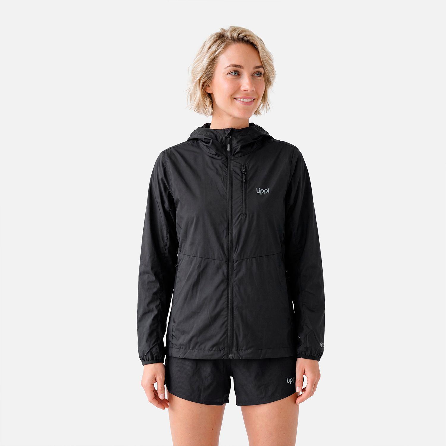 Chaqueta Mujer Nightfall SL Windbreaker Hoody Jacket Negro Lippi V27-0