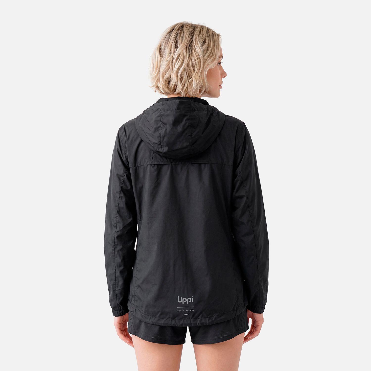 Chaqueta Mujer Nightfall SL Windbreaker Hoody Jacket Negro Lippi V27-1
