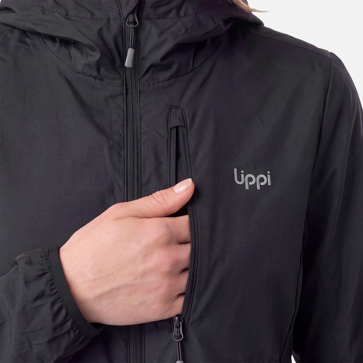 Chaqueta Mujer Nightfall SL Windbreaker Hoody Jacket Negro Lippi V27-3