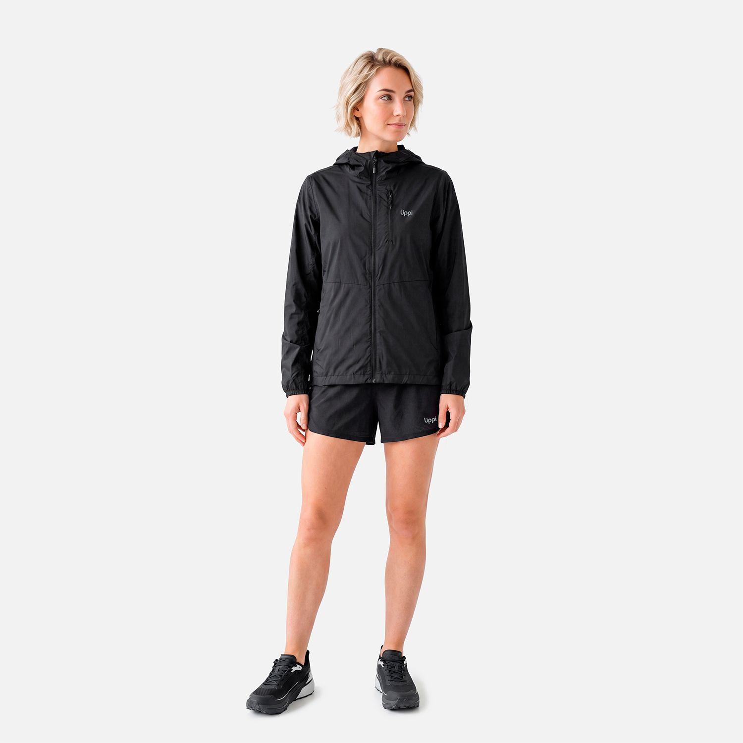 Chaqueta Mujer Nightfall SL Windbreaker Hoody Jacket Negro Lippi V27-4