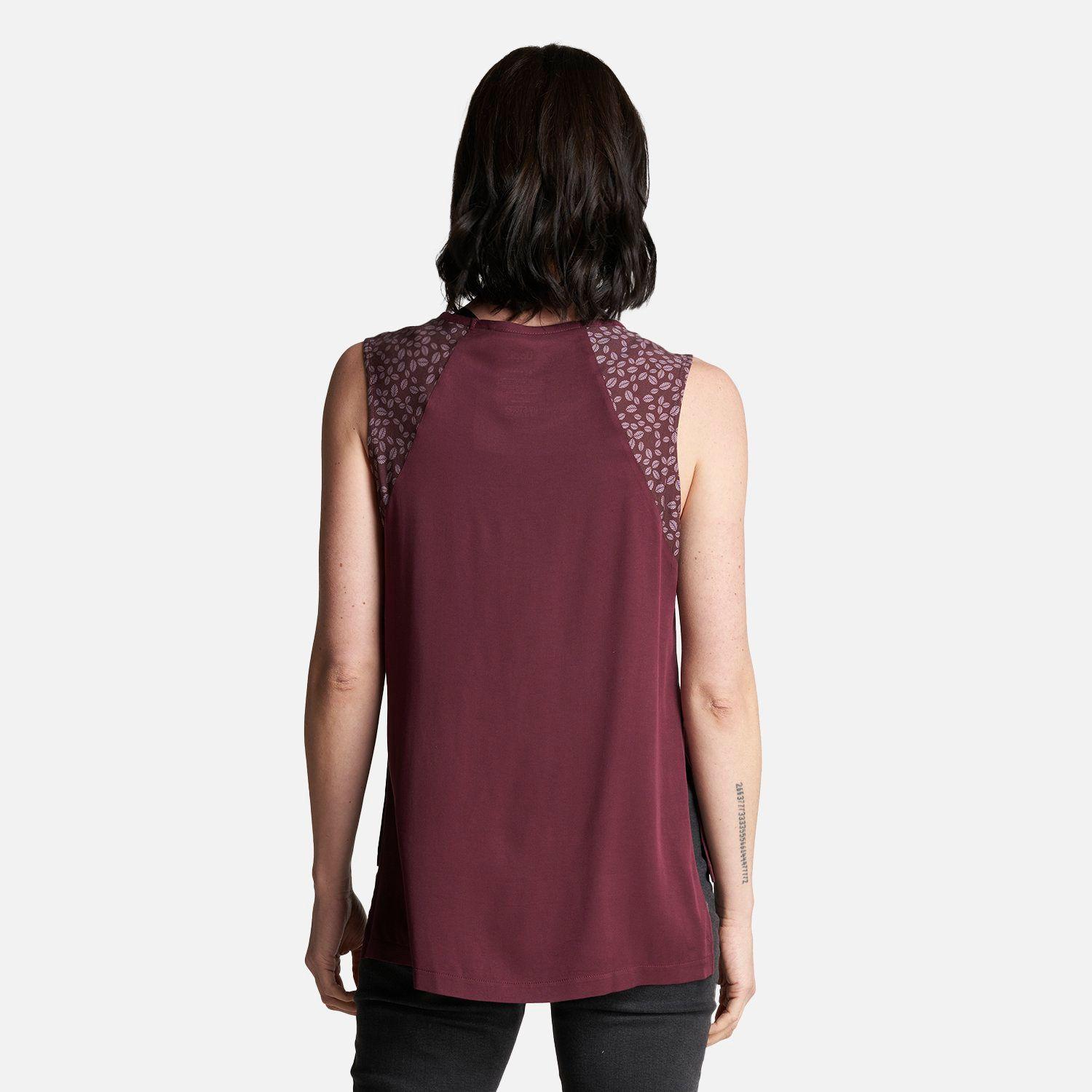 Polera Mujer Sunset T-Shirt Burdeo Lippi-3