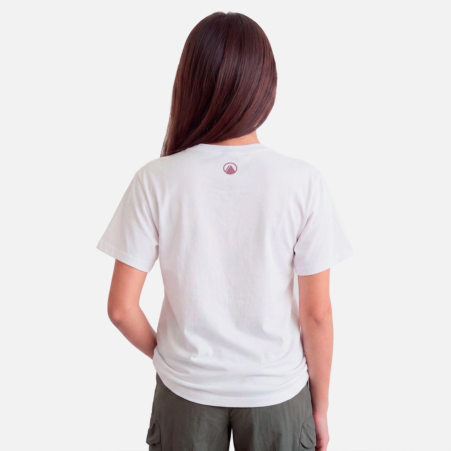Polera Mujer Ulmo Front Print Sorona T-Shirt Blanco Lippi V27-1