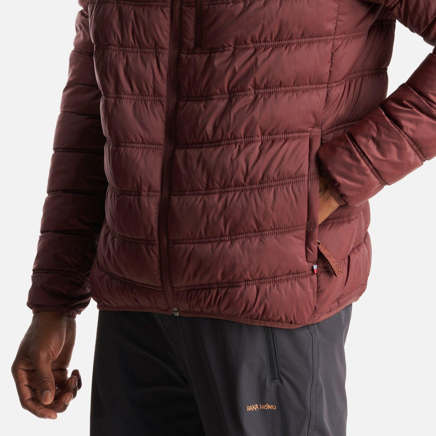 Chaqueta Hombre Ultraliviana Burdeo Haka Honu-5
