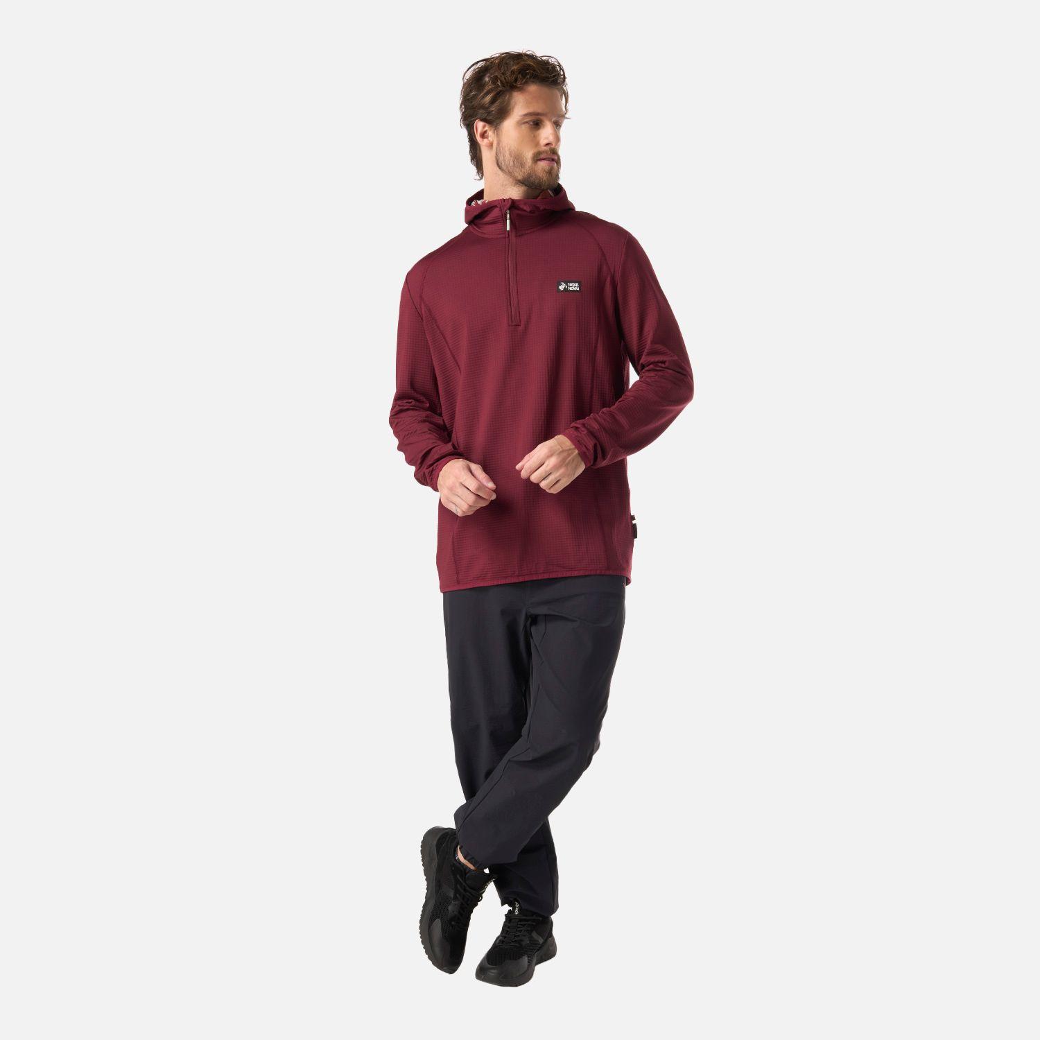 Polerón Hombre Taina Nui Burdeo Haka Honu V26-4