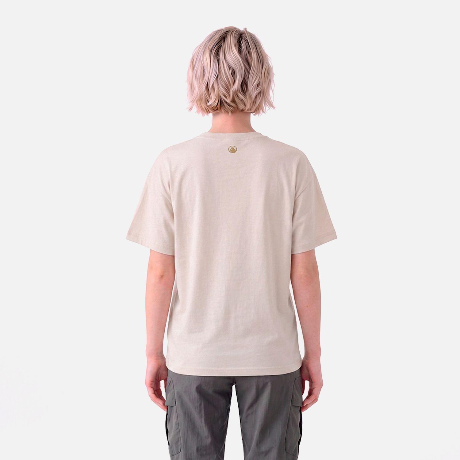 Polera Mujer Ulmo Front Print Sorona T-Shirt Beige Lippi V27-1