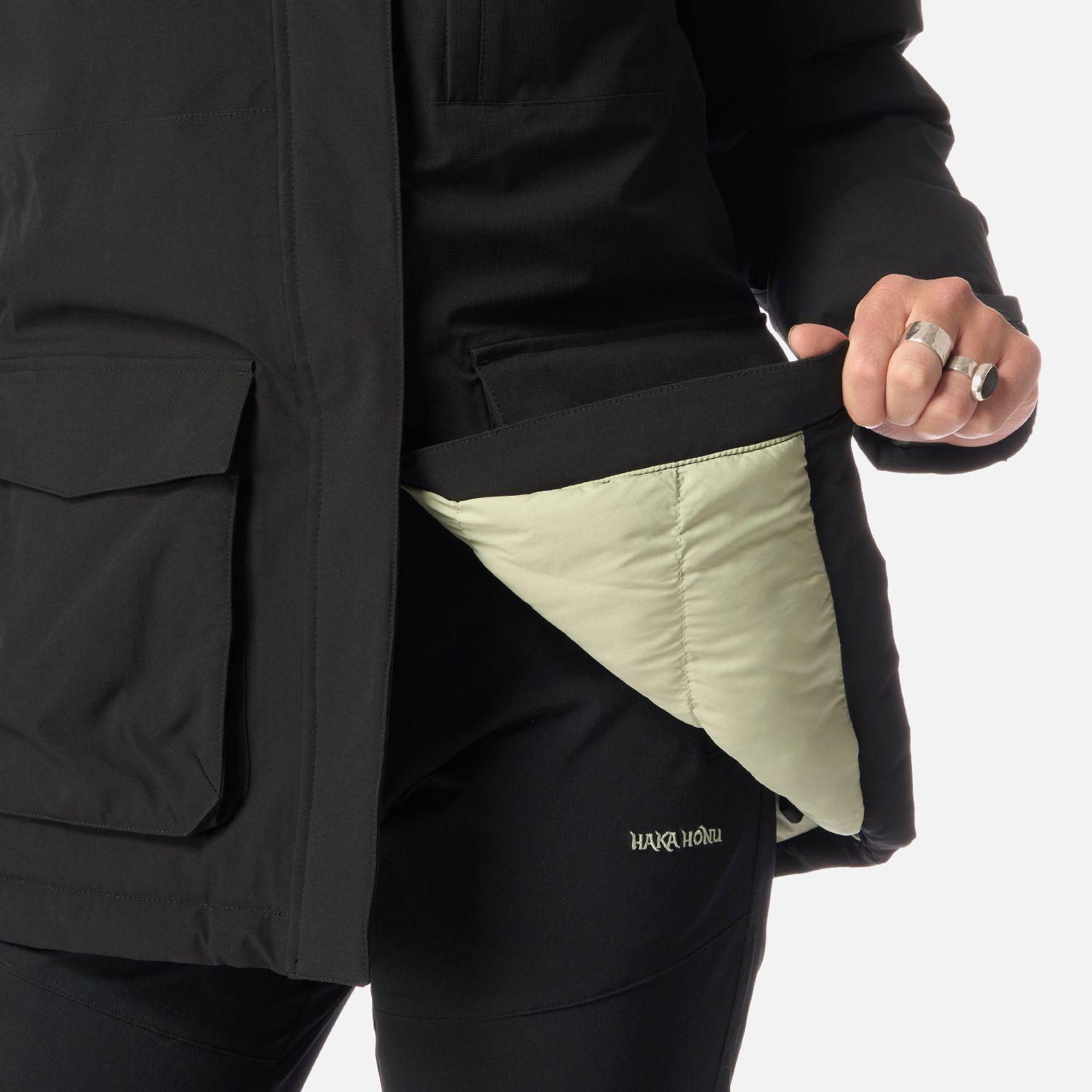 Chaqueta Mujer Diluvio Negro Haka Honu I26-8