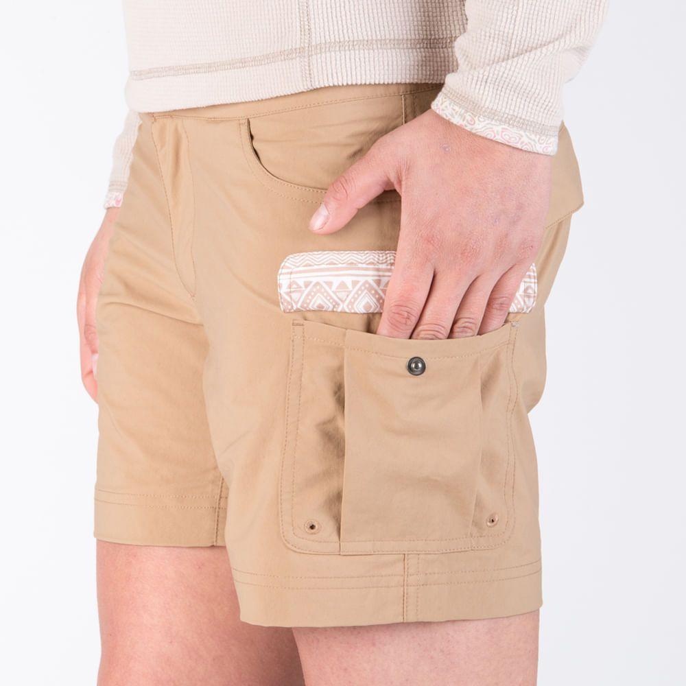 Short Mujer Travel Time Shorts Cafe Lippi-3