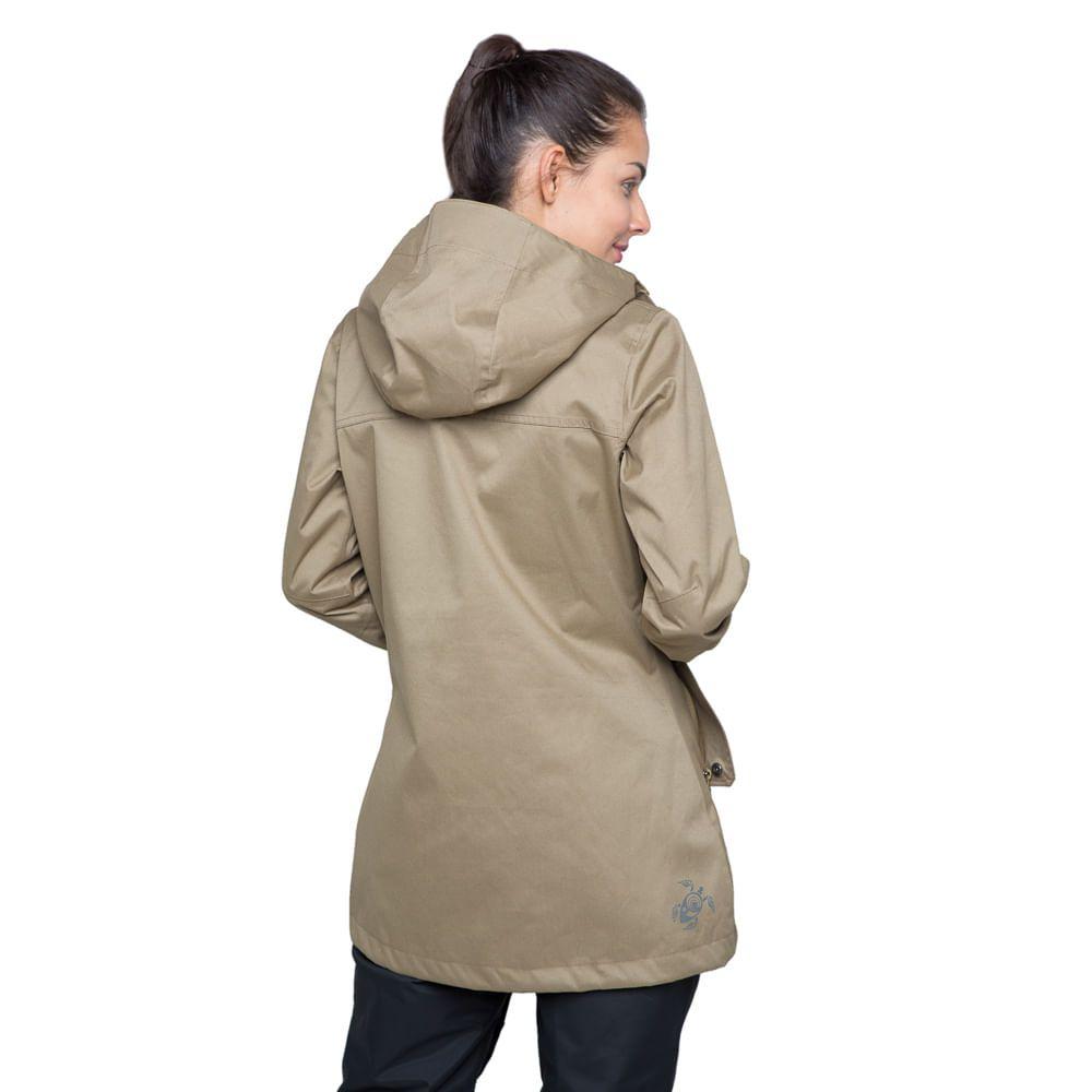 Chaqueta Mujer Kauai Verde Oliva Haka Honu I18-1