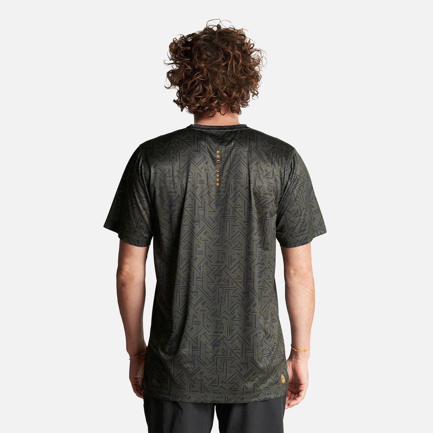Polera Hombre Sudala Print Verde Haka Honu V23-3