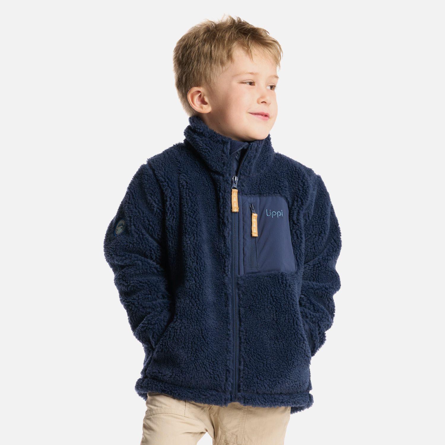 Chaqueta Niño Glaciar Sherpa-Pro Jacket Azul Marino Lippi-1