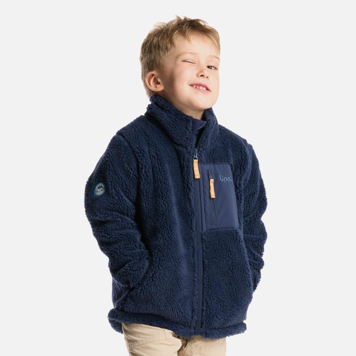 Chaqueta Niño Glaciar Sherpa-Pro Jacket Azul Marino Lippi-2