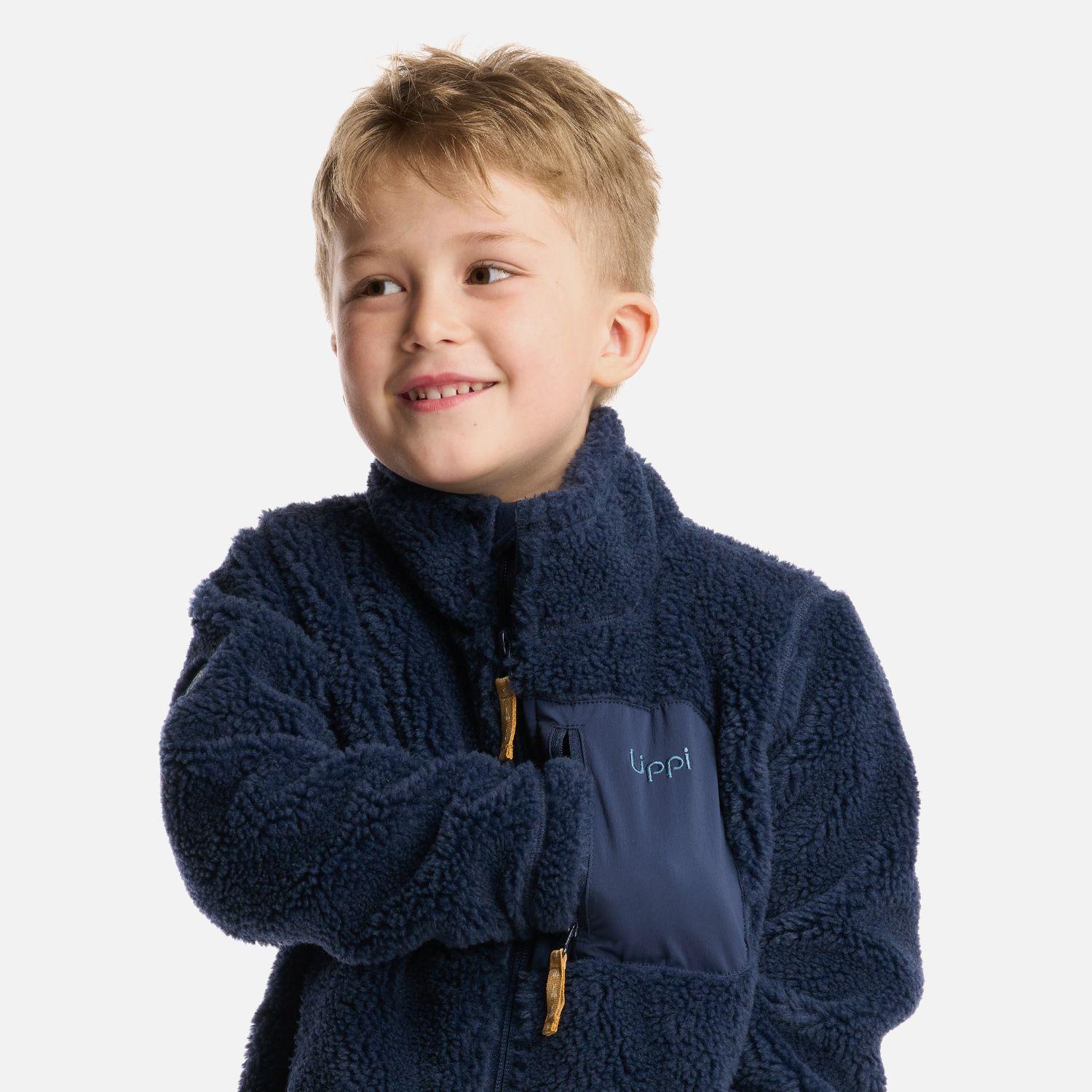 Chaqueta Niño Glaciar Sherpa-Pro Jacket Azul Marino Lippi-4