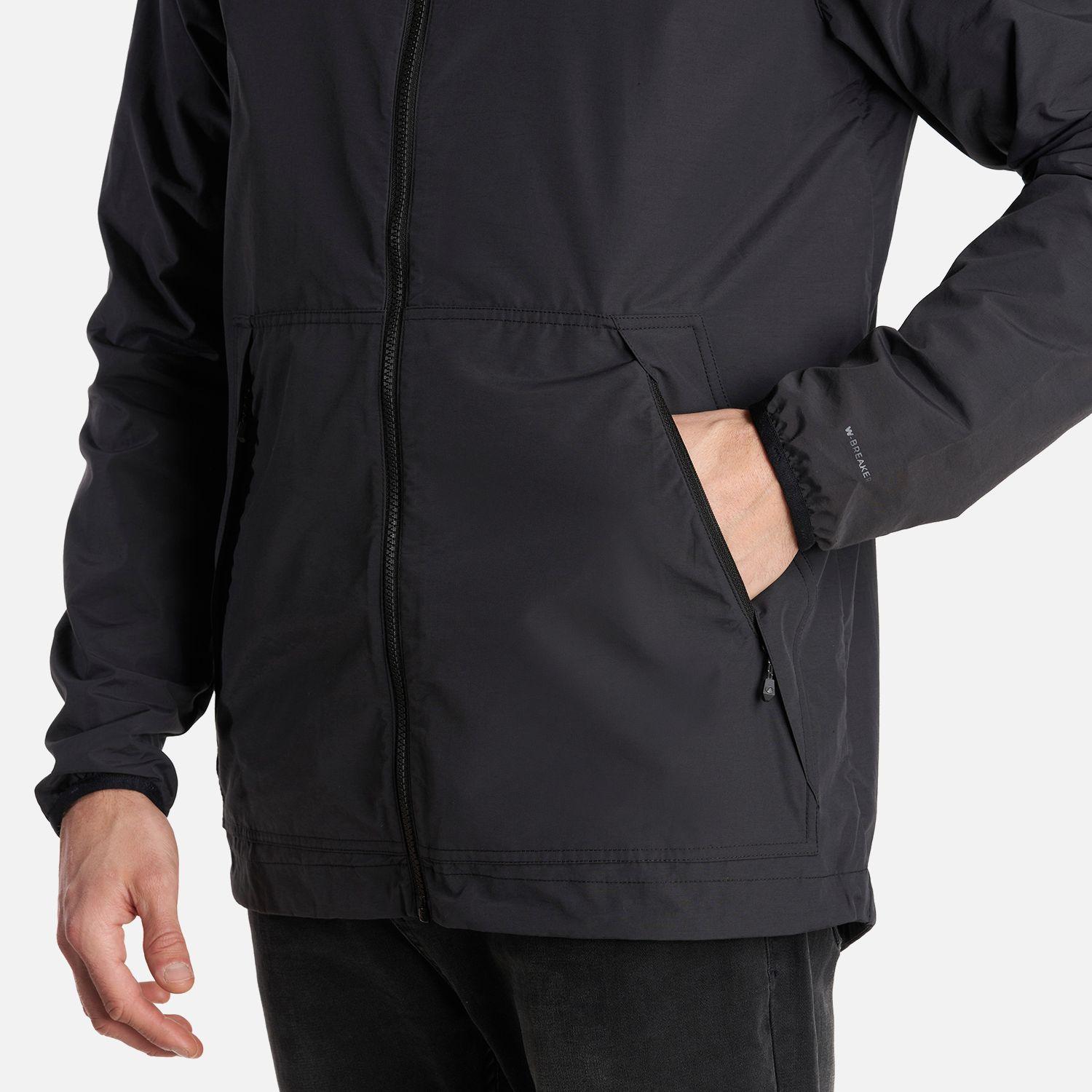 Chaqueta Hombre WindLand Windbraker Hoody Jacket Negro Lippi-5
