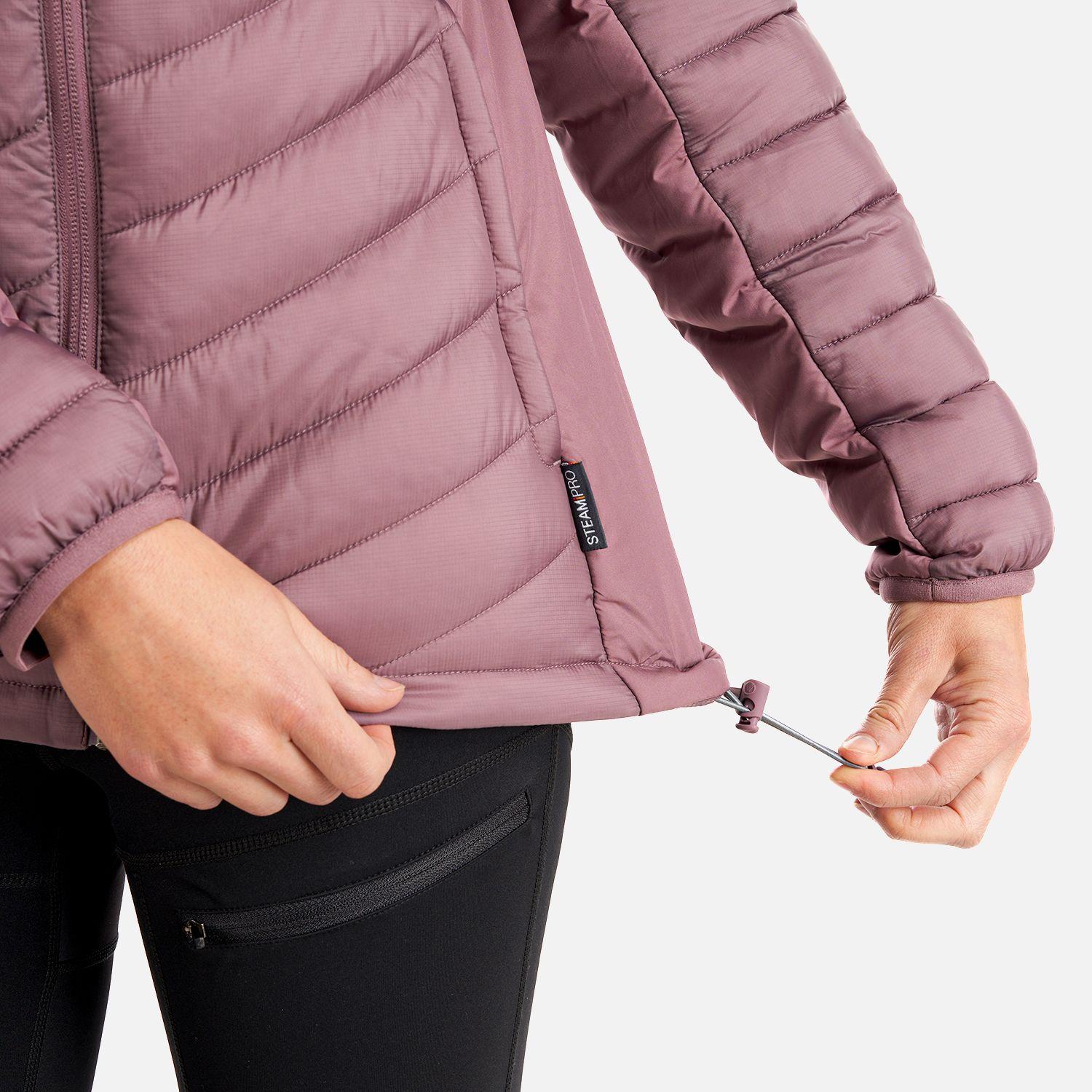 Chaqueta Mujer Venture Steam-Pro Hoody Jacket Malva Lippi-7