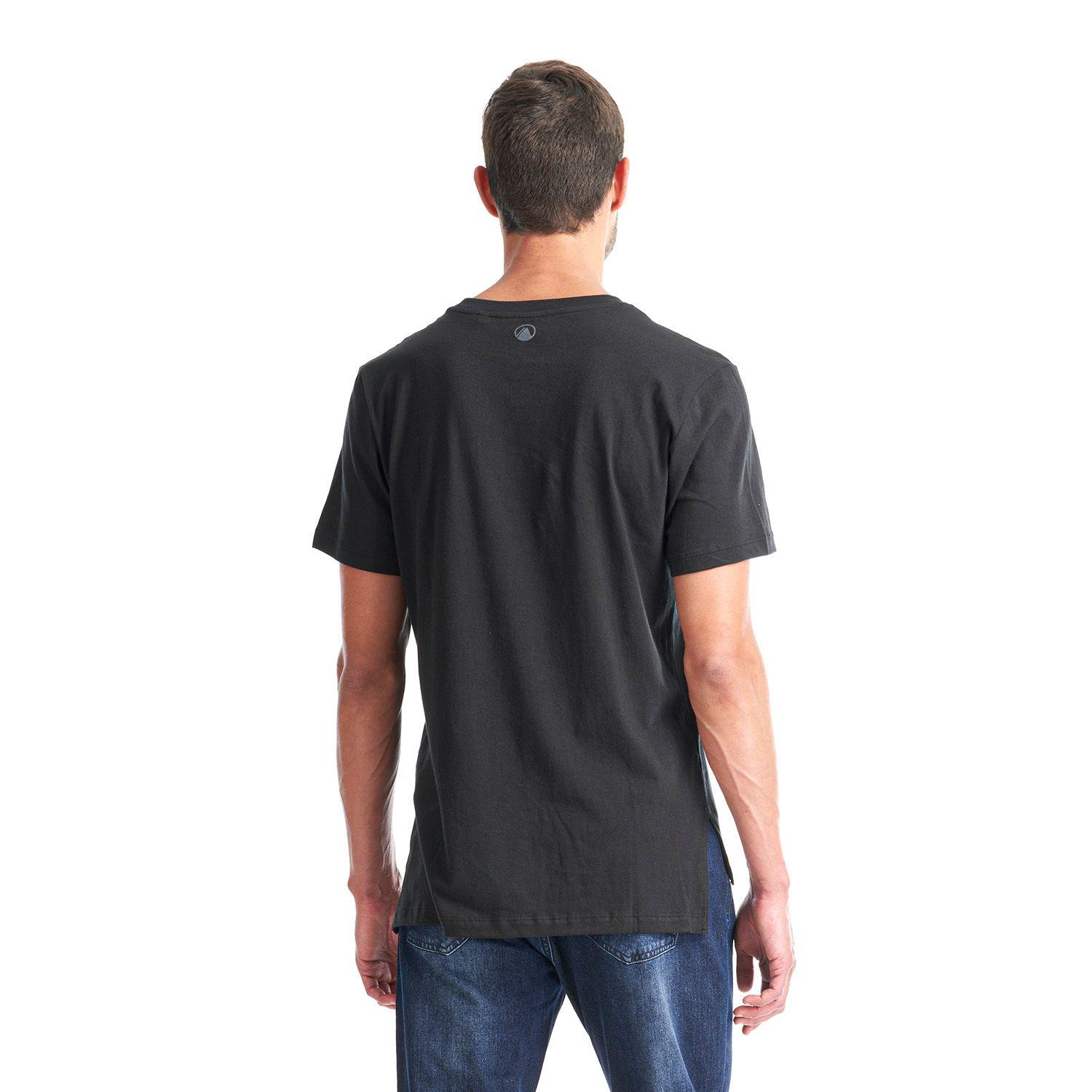 Polera Hombre Crew Organic T-Shirt Negro Lippi-5