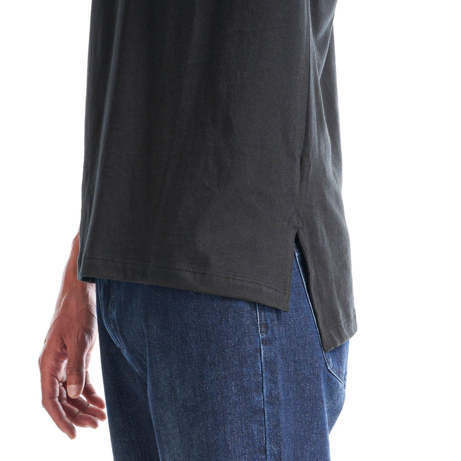 Polera Hombre Crew Organic T-Shirt Negro Lippi-6