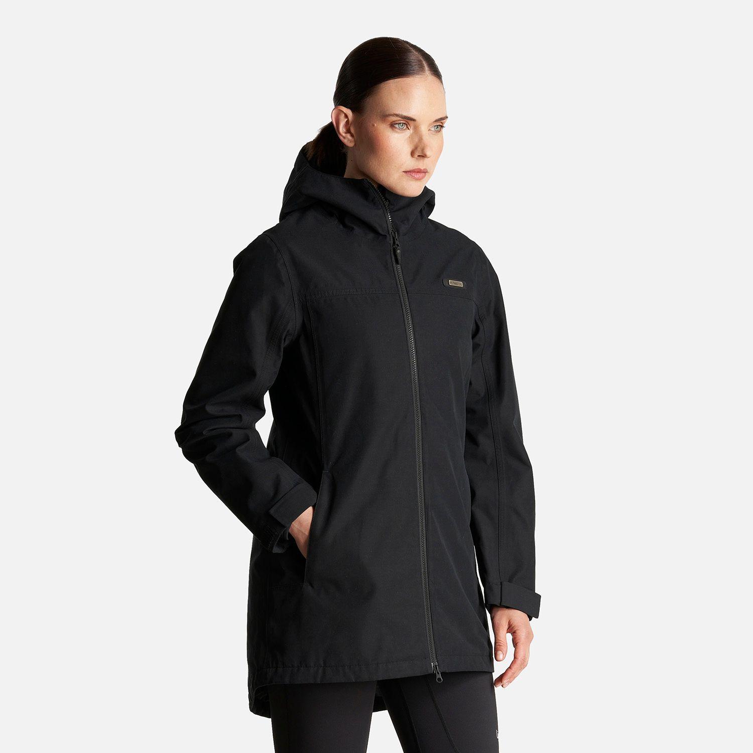 Chaqueta Mujer Citizen Warm B-Dry Hoody Jacket Negro Lippi-2