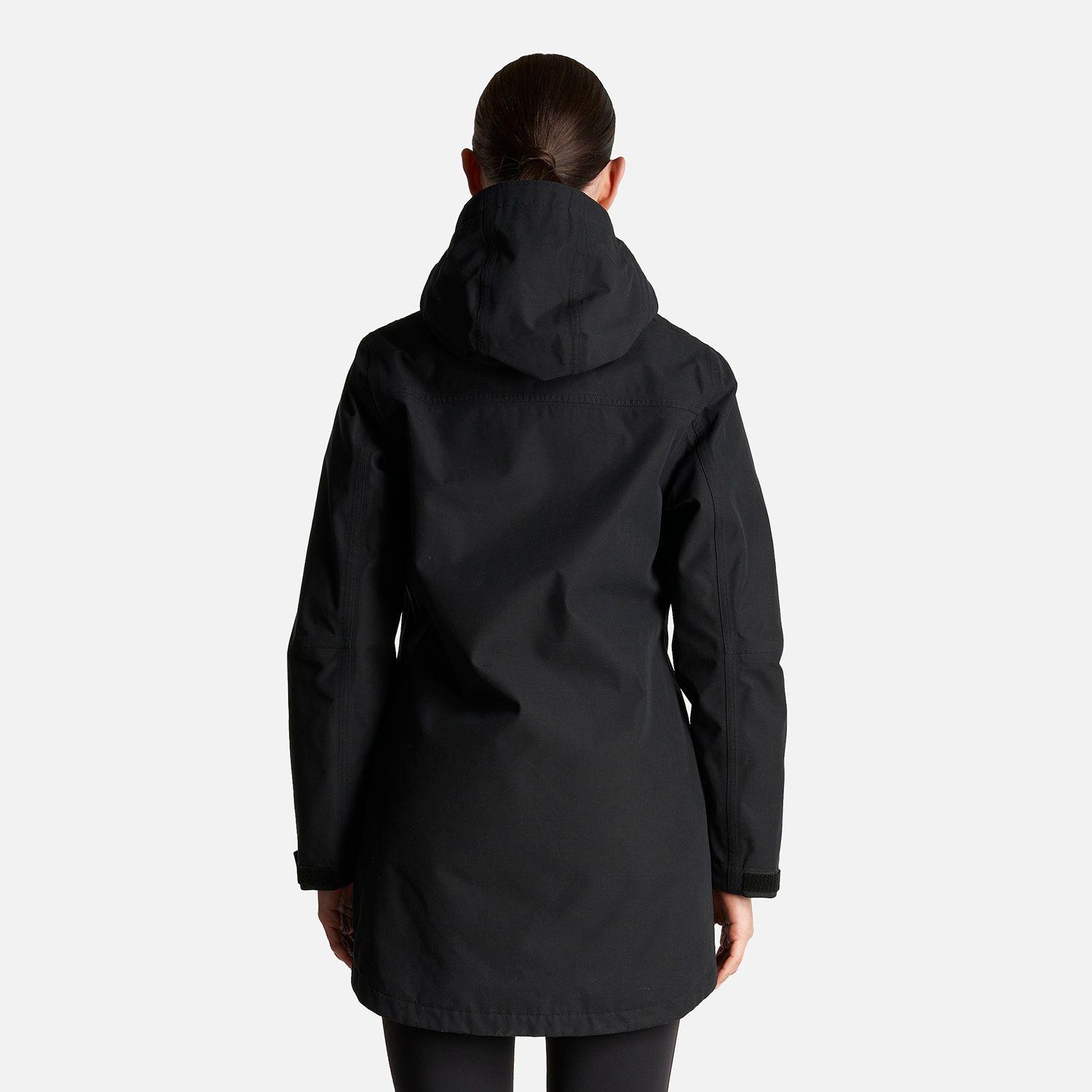 Chaqueta Mujer Citizen Warm B-Dry Hoody Jacket Negro Lippi-4