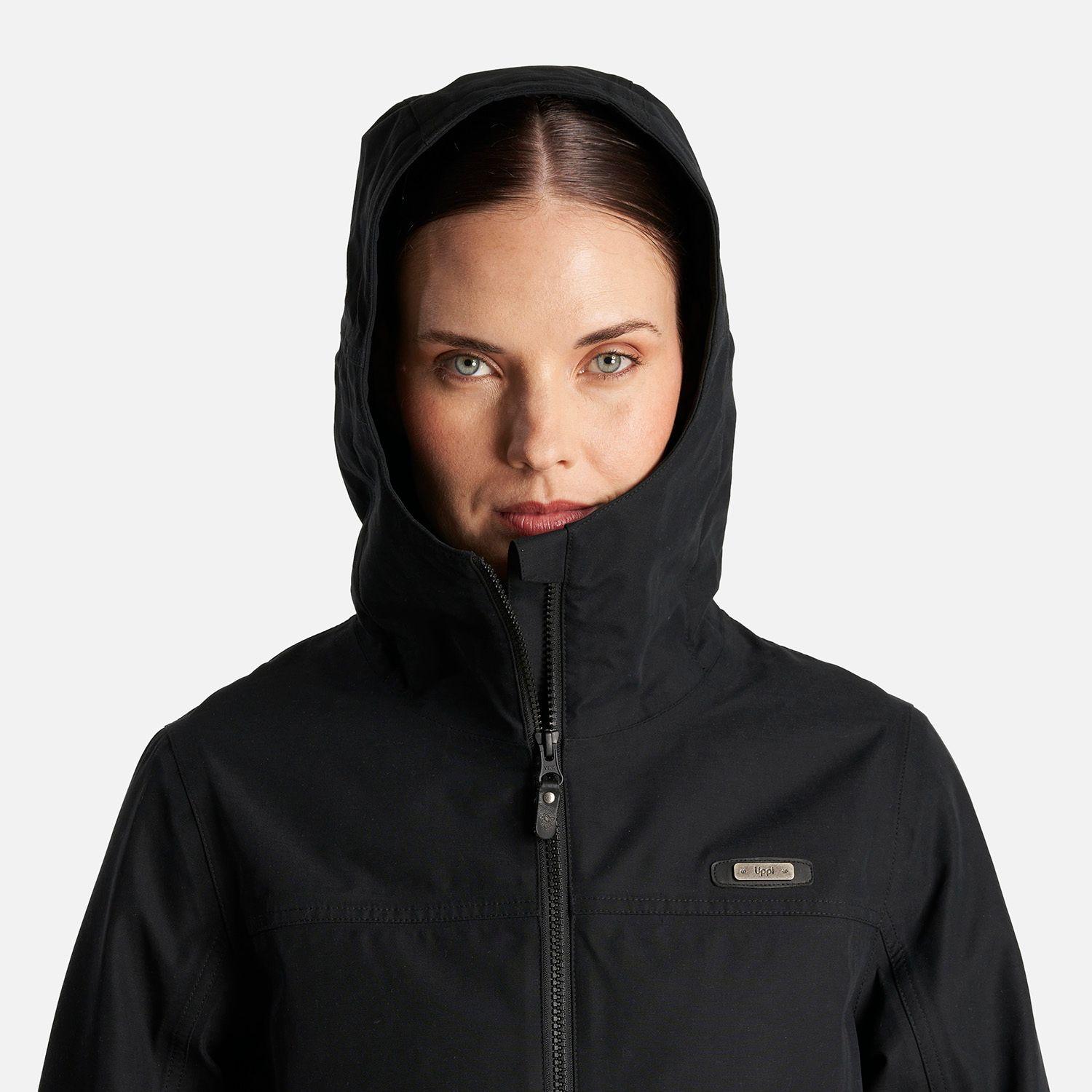 Chaqueta Mujer Citizen Warm B-Dry Hoody Jacket Negro Lippi-6