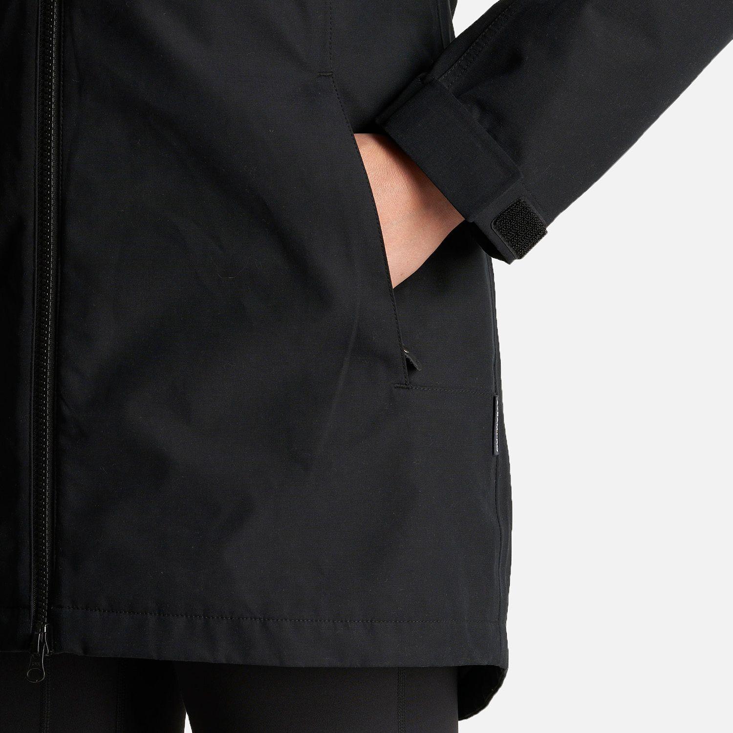 Chaqueta Mujer Citizen Warm B-Dry Hoody Jacket Negro Lippi-7