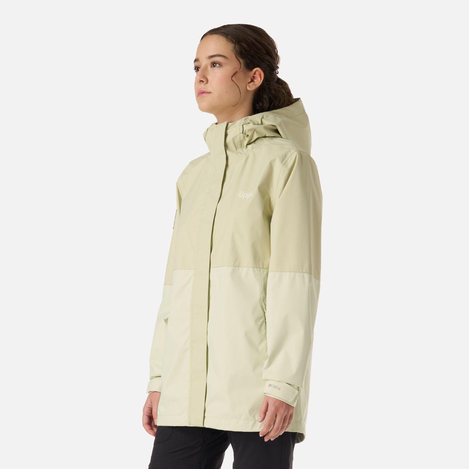 Chaqueta Teen Girl Blizzard B-Dry Hoody Jacket Gris / Verde Lippi V26-1