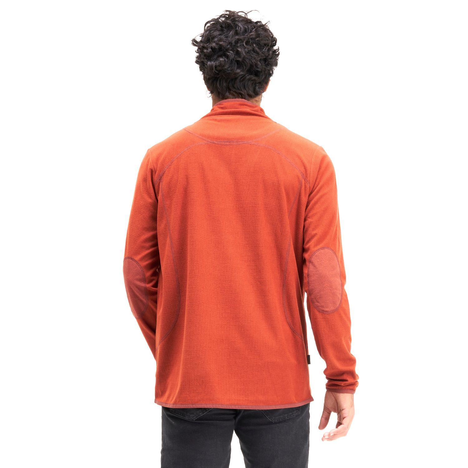 Poleron Hombre Taina Terracota Haka Honu-3