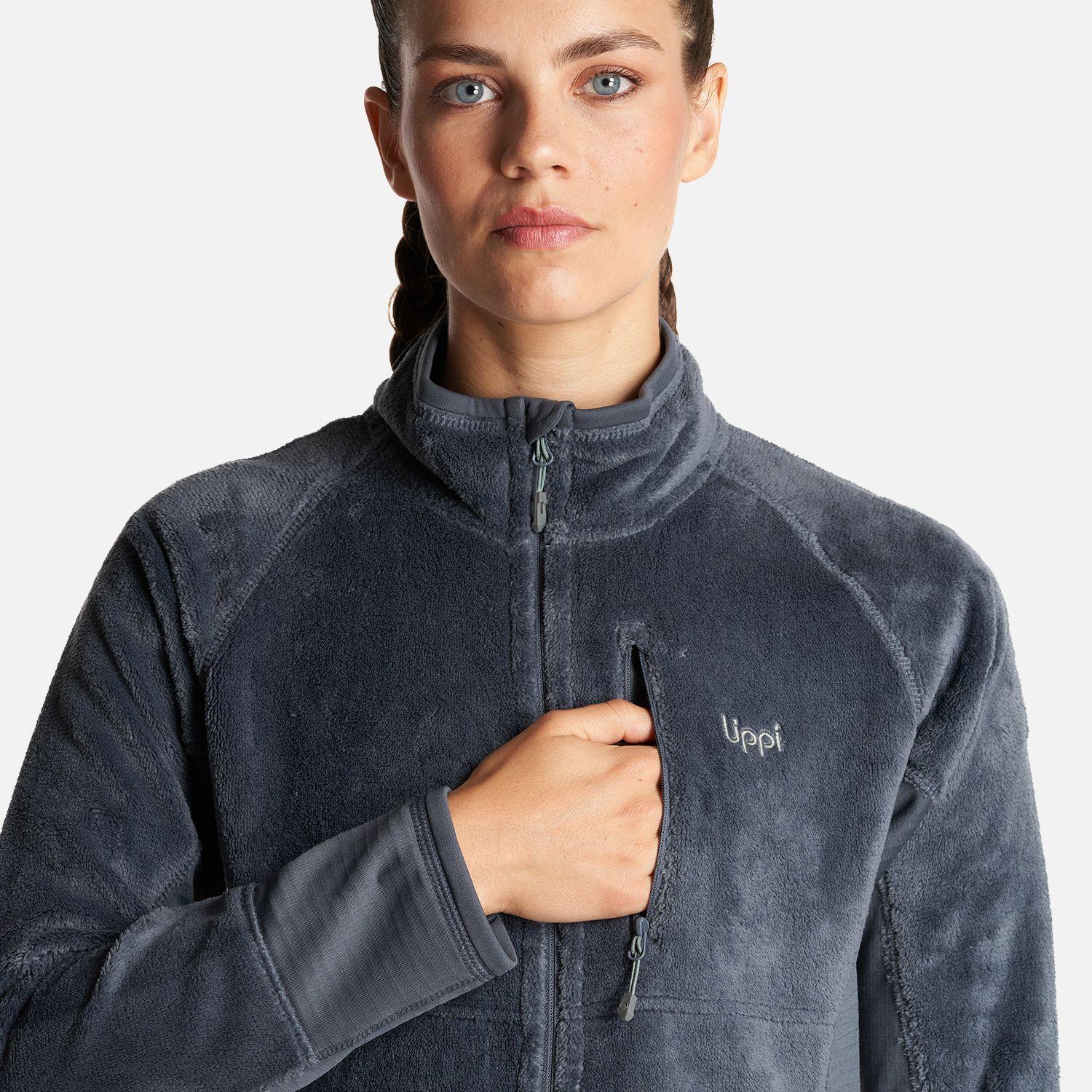 Chaqueta Mujer Numan Shaggy-Pro Jacket Azul Noche Lippi-4