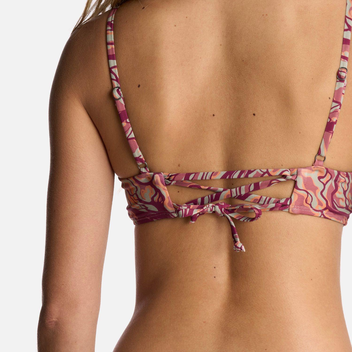 Traje de Baño Mujer Tuga Print Rosa Haka Honu V26-3