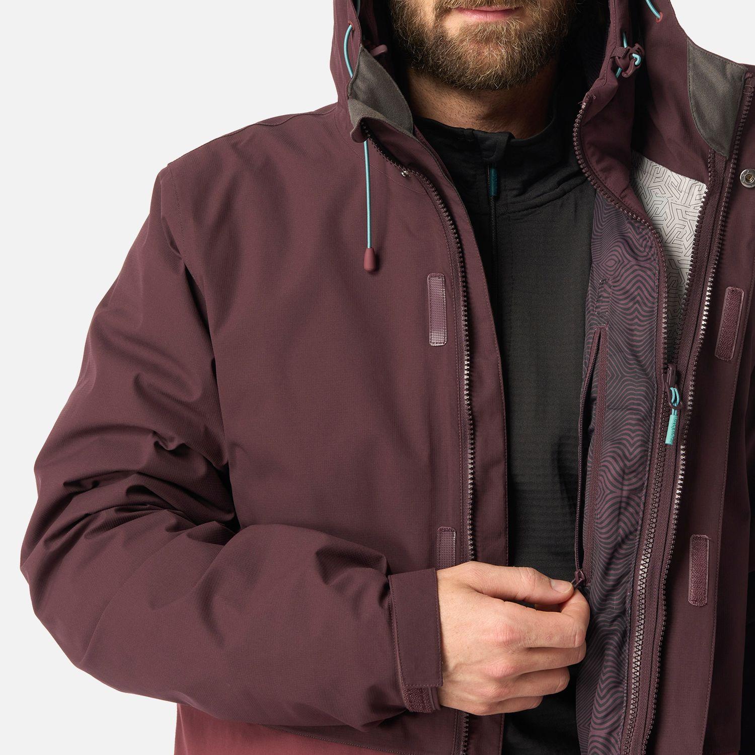 Chaqueta Hombre Perro Guapo Pro Burdeo Haka Honu I26-9