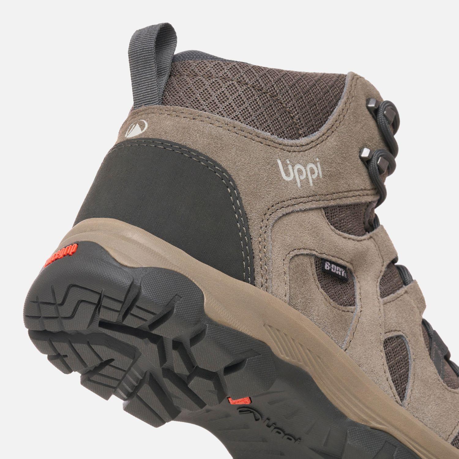 Botín Hombre Tellus Mid Taupe Oscuro Lippi I26-7