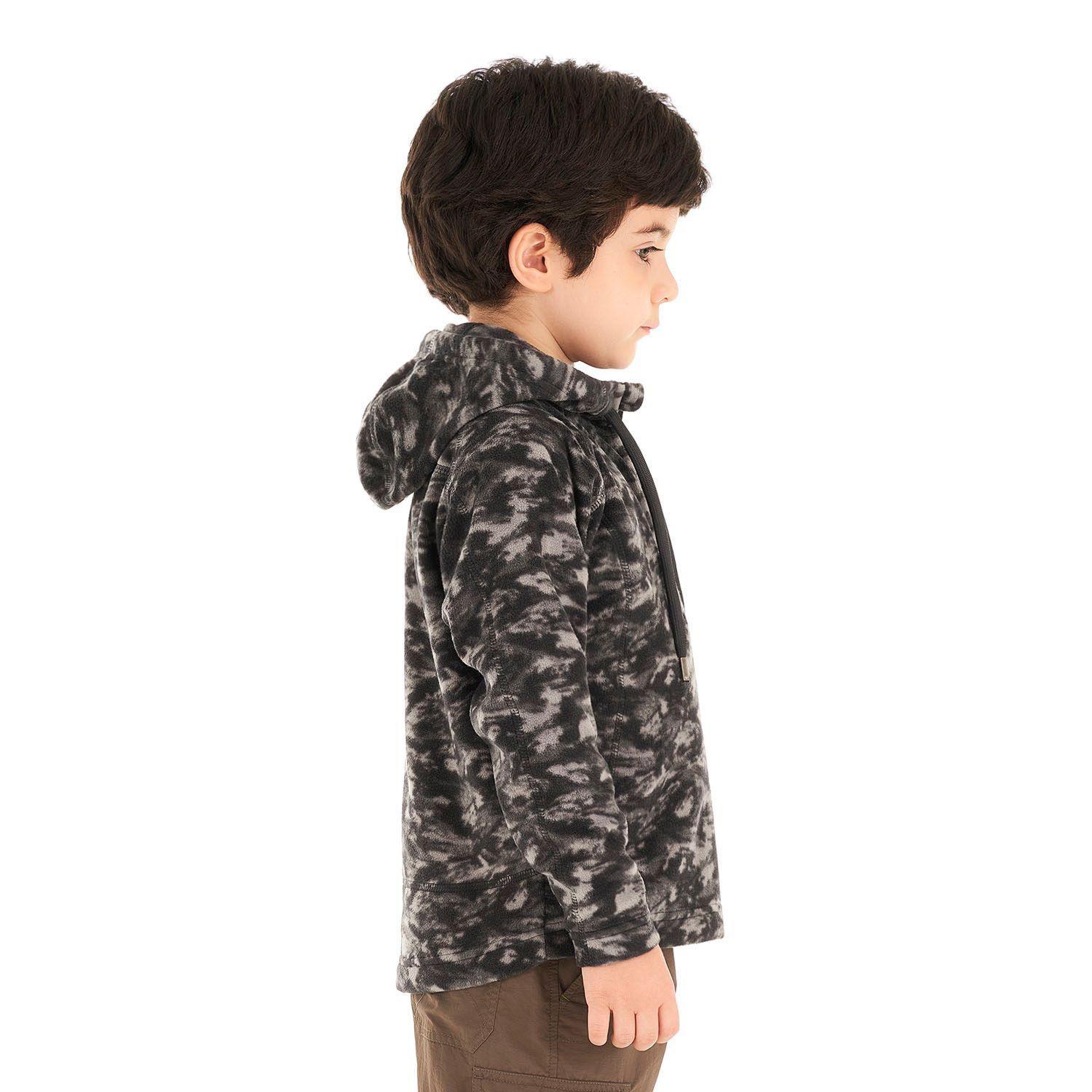 Chaqueta Niño Cold Day Therm-Pro Hoody Jacket Print Gris Lippi I23-3