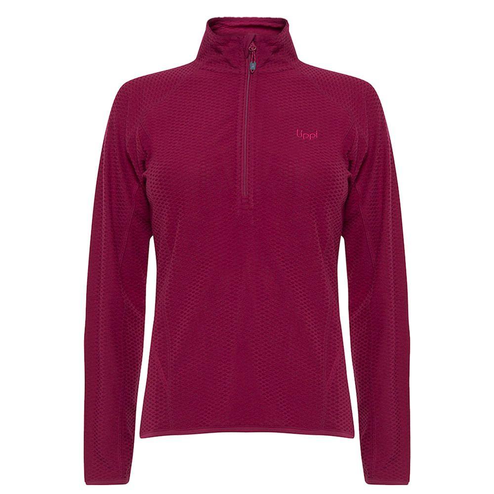 Poleron Mujer Jacaranda Nano-F 14 Zip Fucsia Lippi V18-0