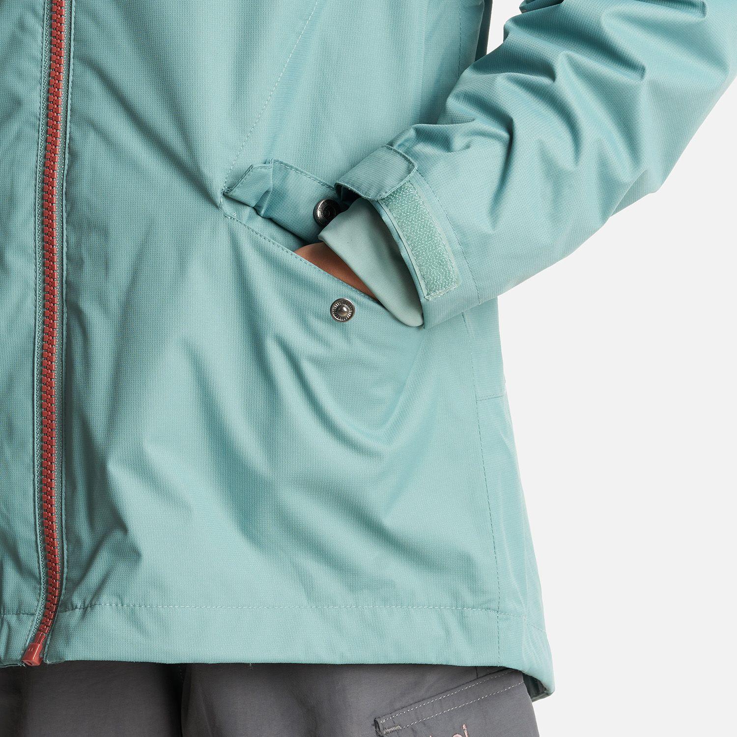 Chaqueta Niña Snowball Fusion-3 Hoody Jacket Jade Oscuro/Rosa Lippi-5