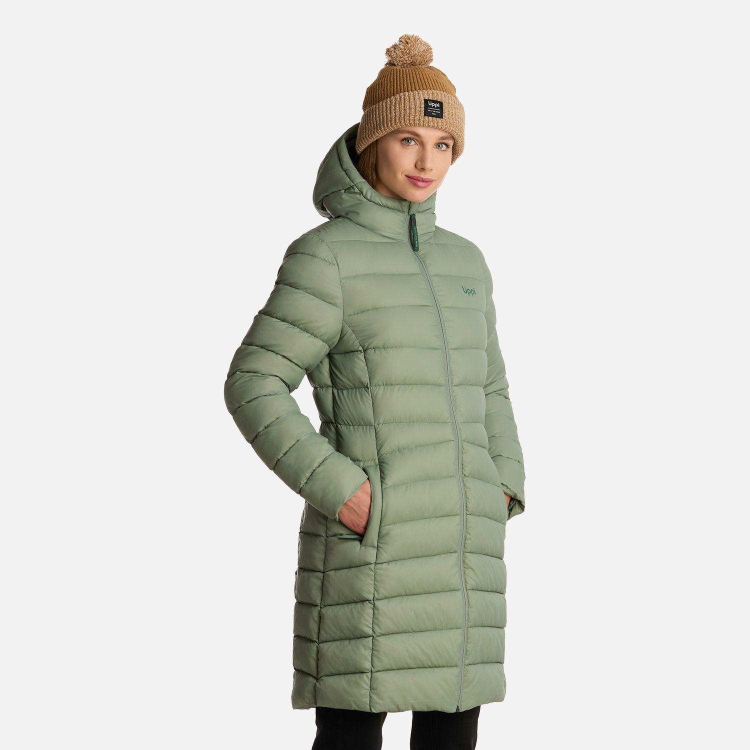 Chaqueta Mujer Warm Day Steampro Hoody Jade Oscuro Lippi I25-1