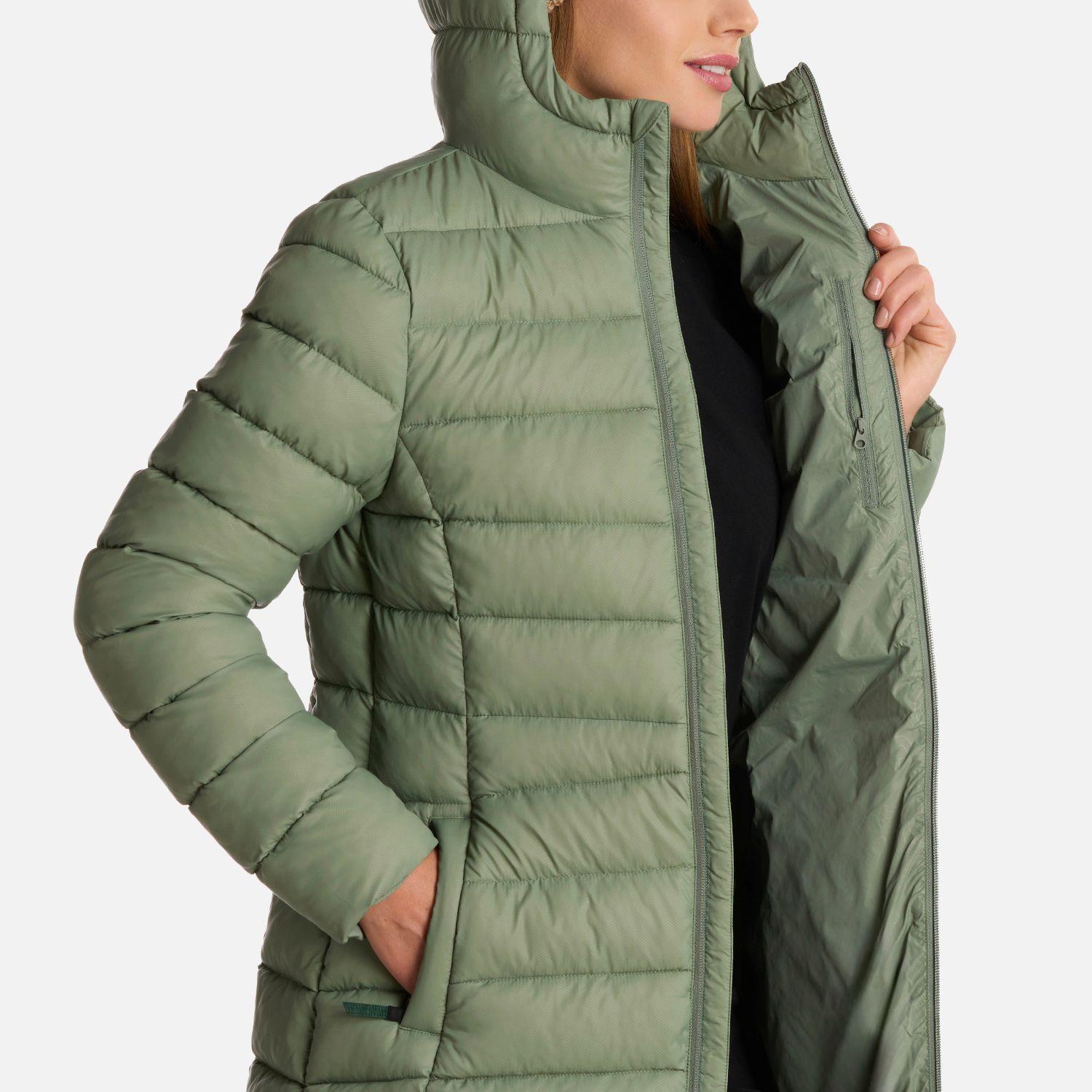 Chaqueta Mujer Warm Day Steampro Hoody Jade Oscuro Lippi I25-5